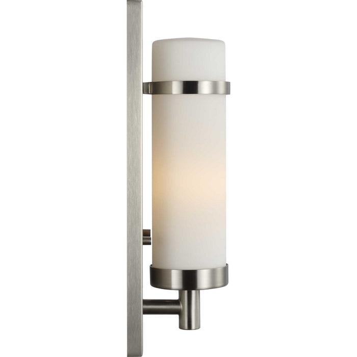 One Light Wall Sconce from the Hartwick collection in Brushed Nickel finish