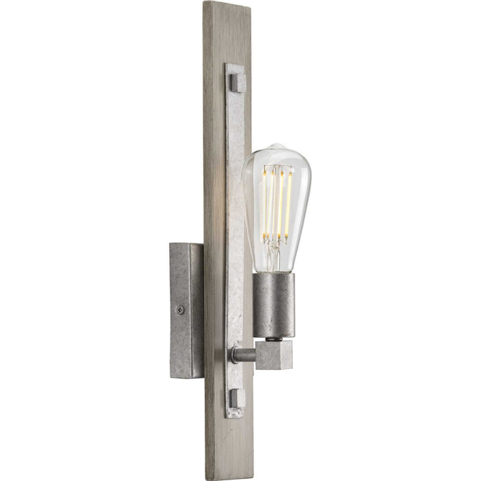 One Light Wall Bracket from the Hemsworth collection in Galvanized finish