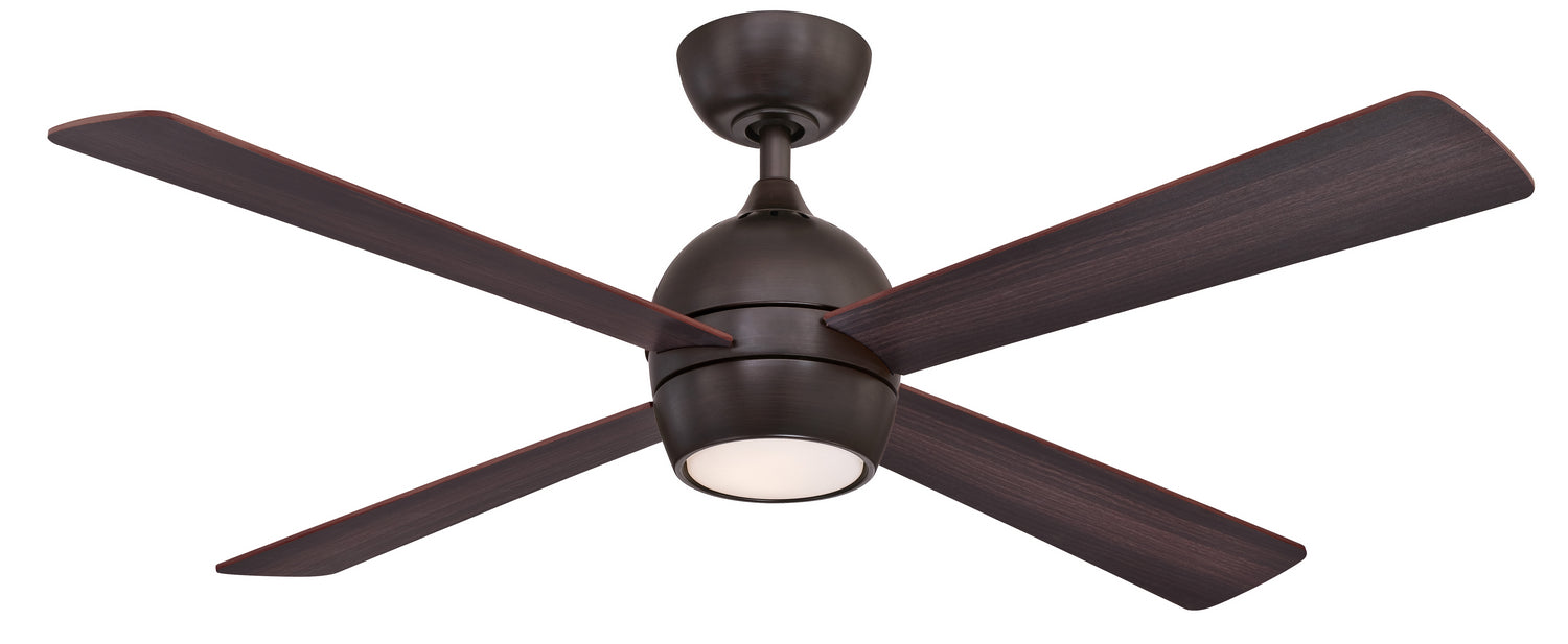 52``Ceiling Fan from the Kwad 52 collection in Dark Bronze finish