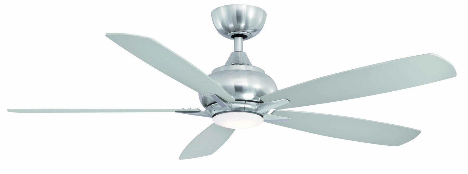 52``Ceiling Fan from the Doren collection in Brushed Nickel finish