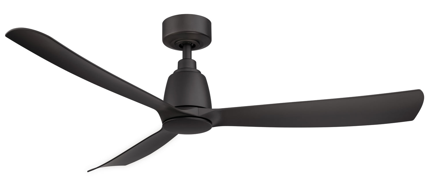 52``Ceiling Fan from the Kute 52 collection in Black finish