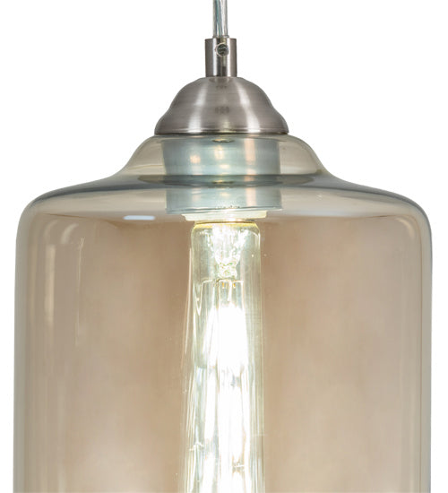 LED Pendant from the Mersch collection in Brushed Nickel finish