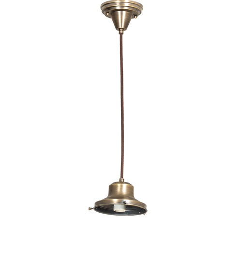 One Light Pendant from the Revival collection in Antique Brass finish