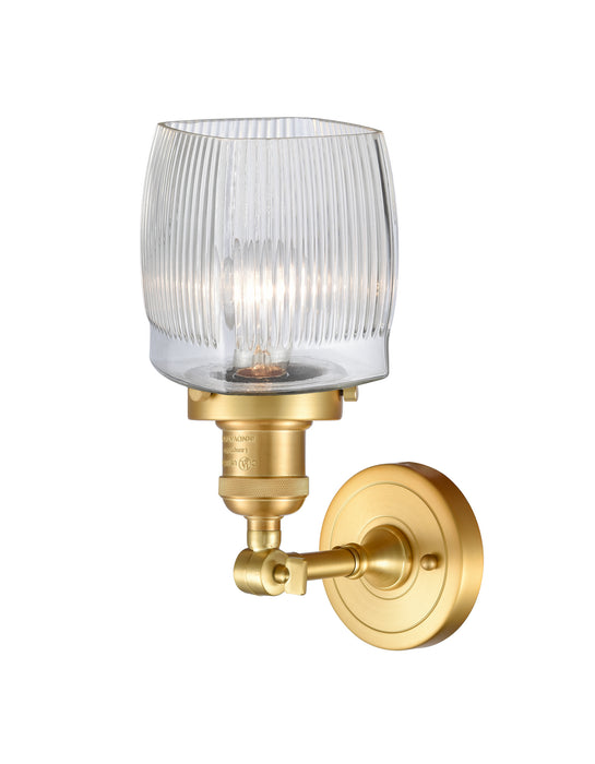 LED Wall Sconce from the Franklin Restoration collection in Satin Gold finish