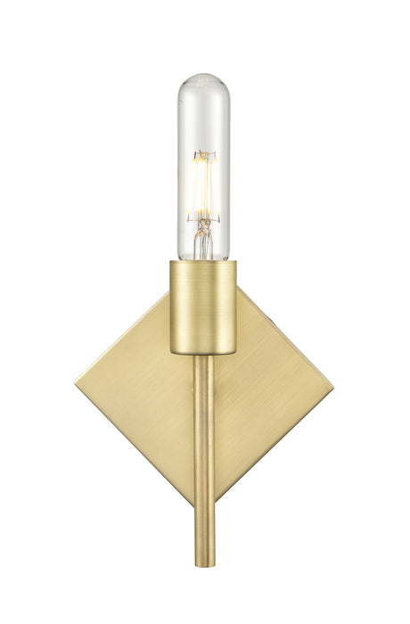LED Wall Sconce in Satin Brass finish