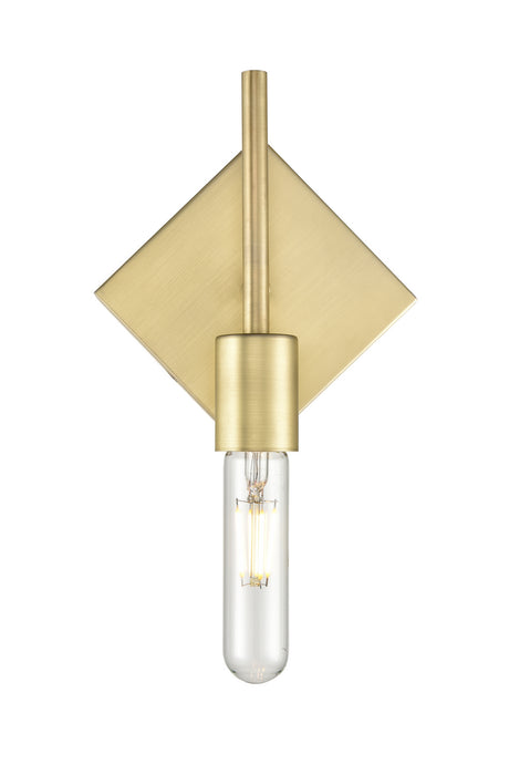 LED Wall Sconce in Satin Brass finish