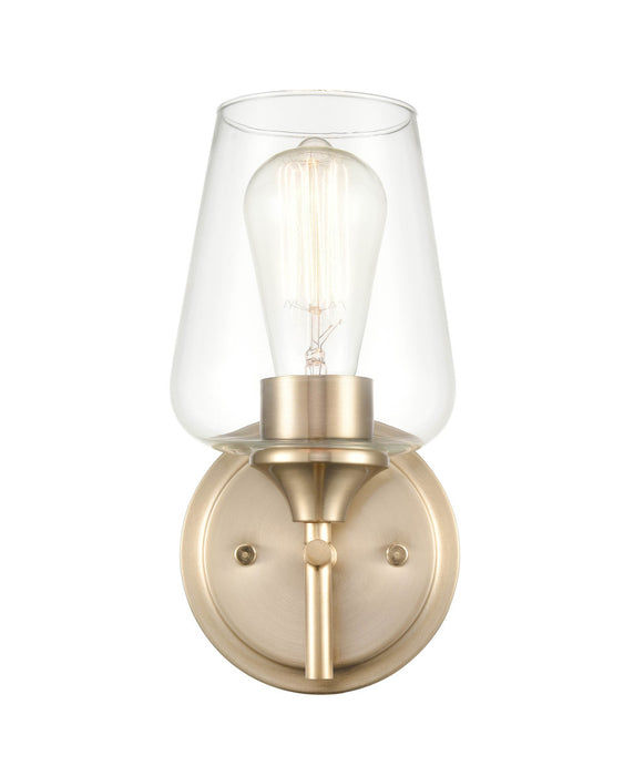 One Light Wall Sconce from the Ashford collection in Modern Gold finish