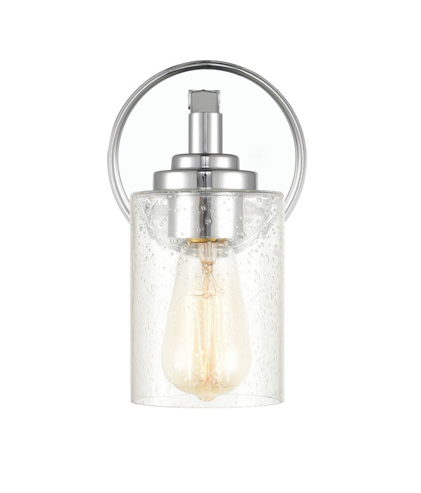 One Light Wall Sconce from the None collection in Chrome finish