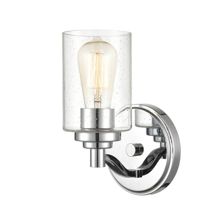 One Light Wall Sconce from the None collection in Chrome finish