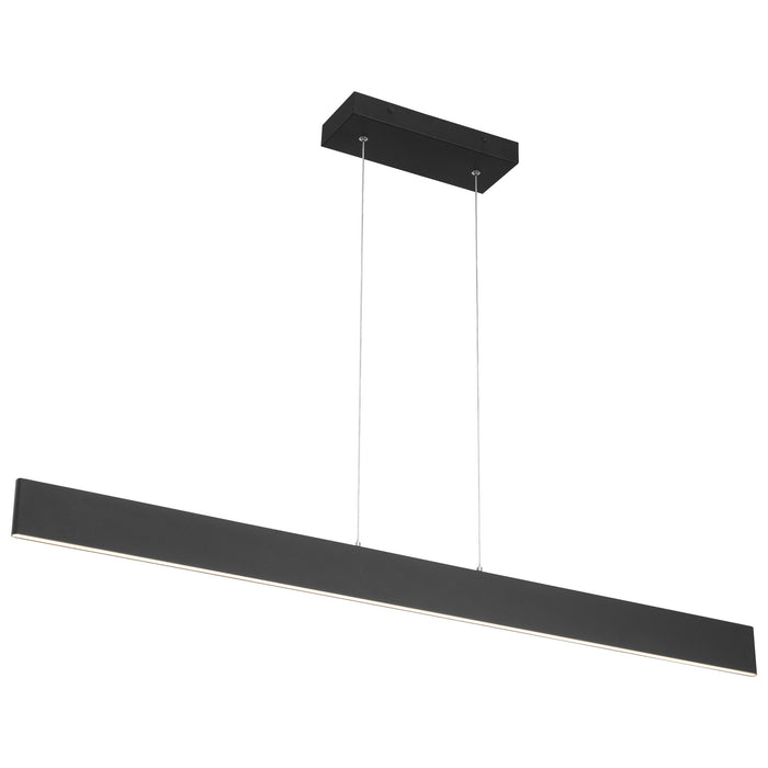 LED Island Pendant from the Holm collection in Matte Black finish