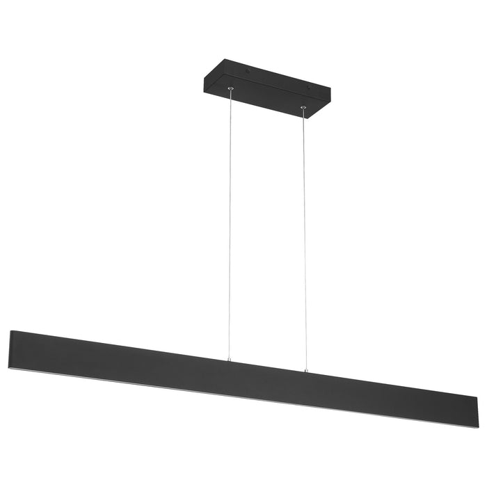 LED Island Pendant from the Holm collection in Matte Black finish