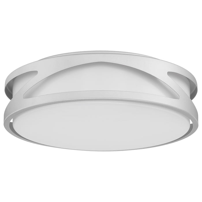 LED Flush Mount from the Lucia collection in Satin finish
