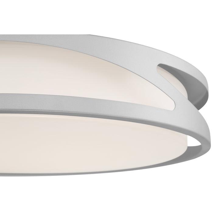 LED Flush Mount from the Lucia collection in Satin finish
