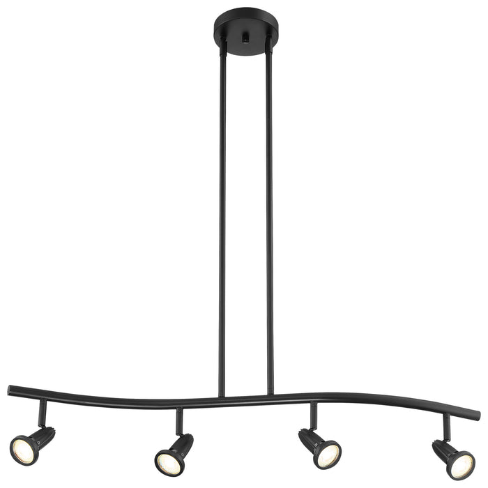 LED Pendant from the Cobra collection in Black finish