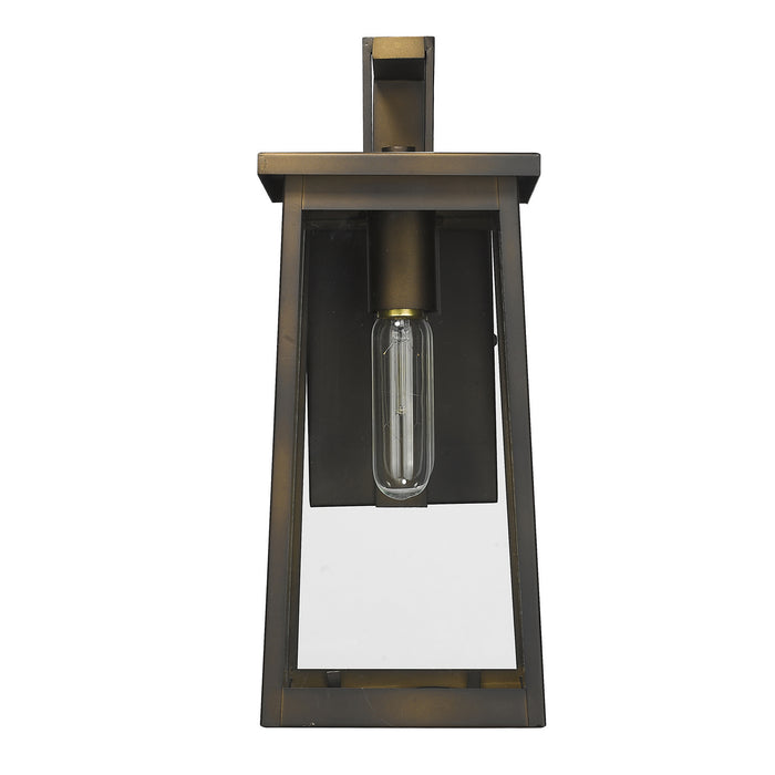 One Light Wall Sconce from the Alden collection in Oil-Rubbed Bronze finish