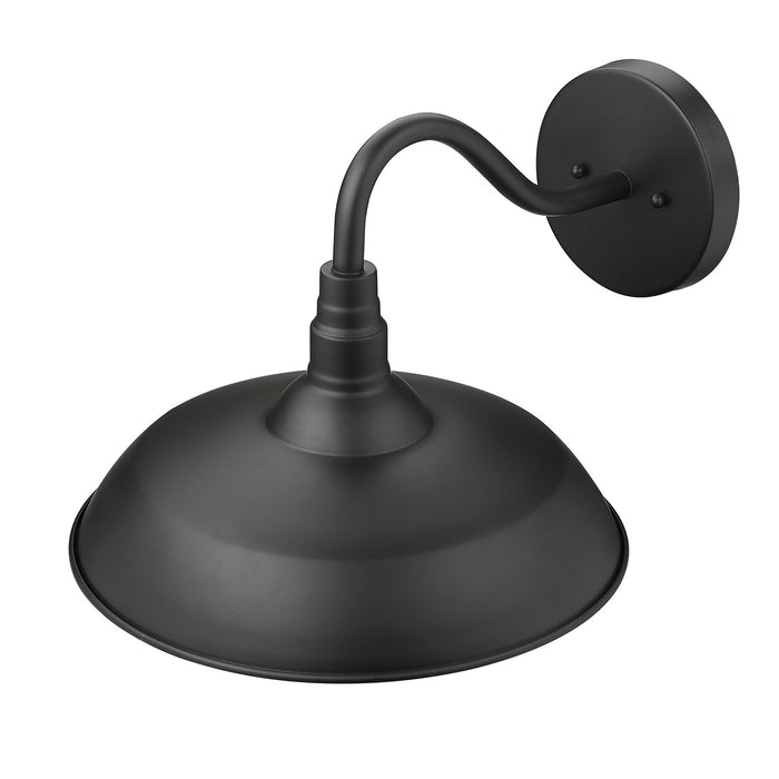 One Light Wall Sconce from the Burry collection in Matte Black finish