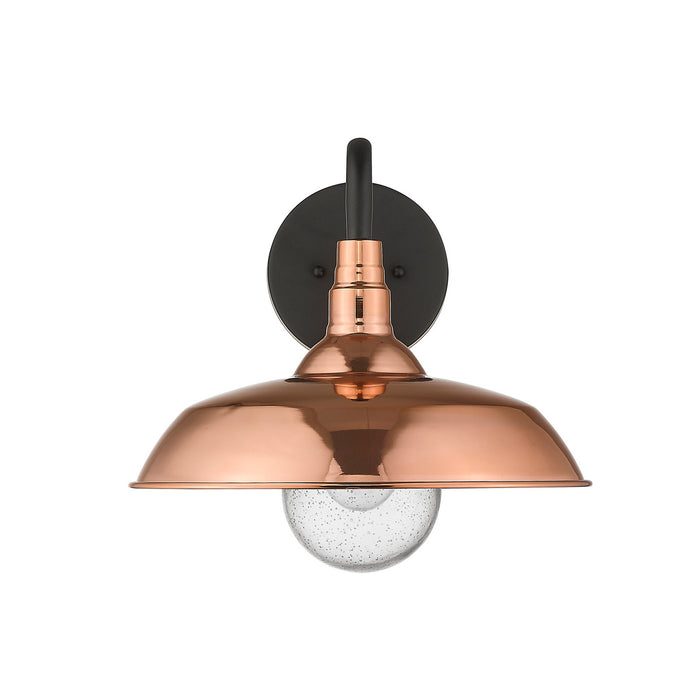One Light Wall Sconce from the Burry collection in Copper finish