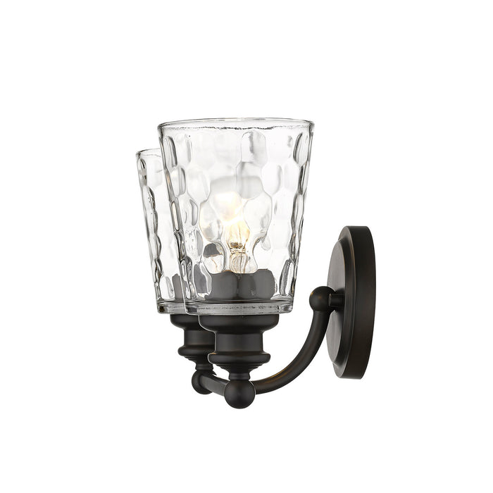 Two Light Vanity from the Mae collection in Oil-Rubbed Bronze finish