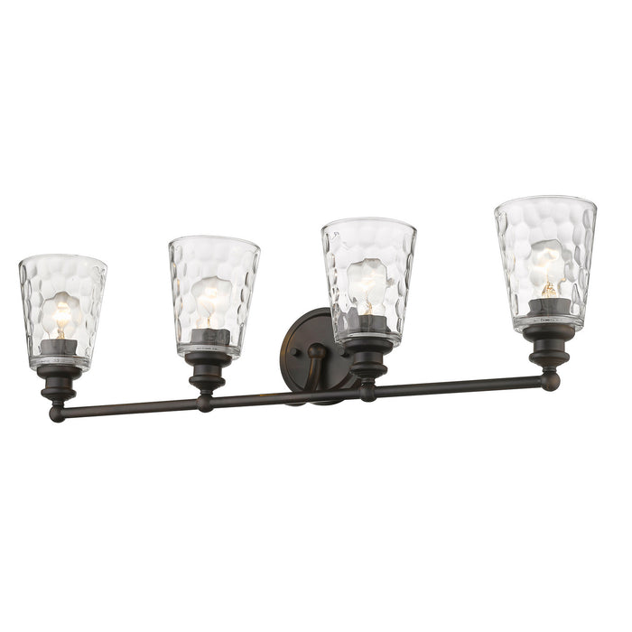 Four Light Vanity from the Mae collection in Oil-Rubbed Bronze finish