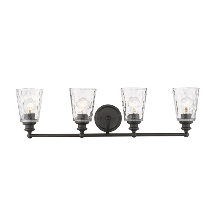 Four Light Vanity from the Mae collection in Oil-Rubbed Bronze finish