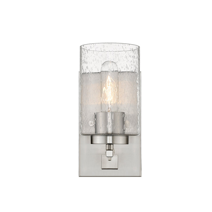 One Light Wall Sconce from the Orella collection in Satin Nickel finish