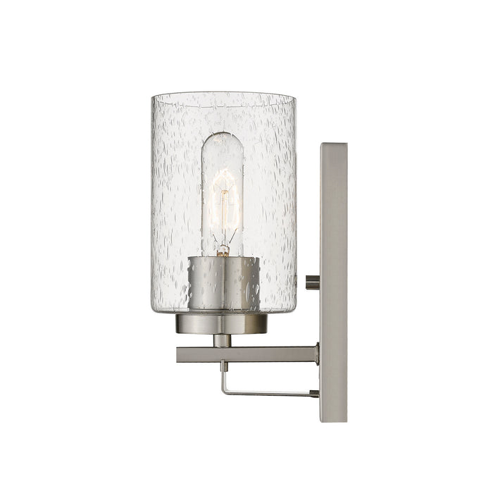 One Light Wall Sconce from the Orella collection in Satin Nickel finish