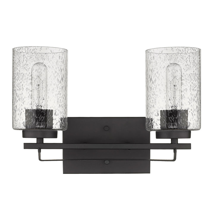 Two Light Vanity from the Orella collection in Oil-Rubbed Bronze finish