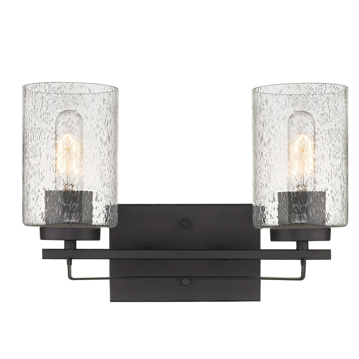 Two Light Vanity from the Orella collection in Oil-Rubbed Bronze finish