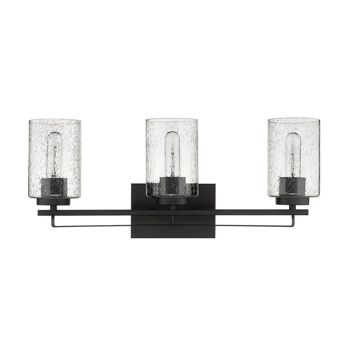 Three Light Vanity from the Orella collection in Oil-Rubbed Bronze finish