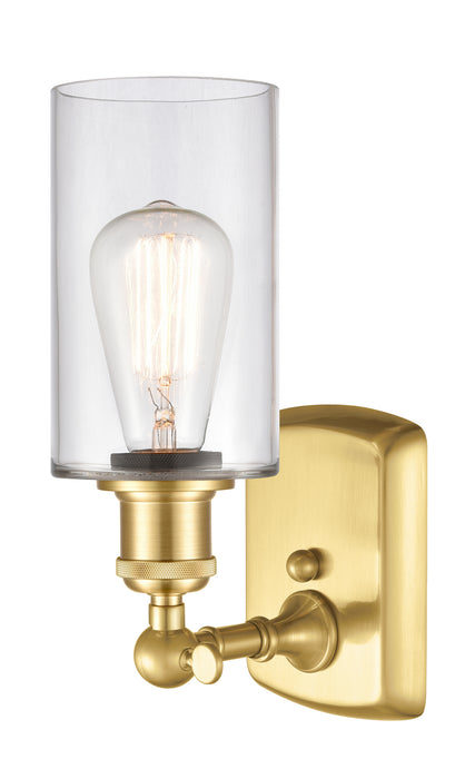 One Light Wall Sconce from the Ballston collection in Satin Gold finish