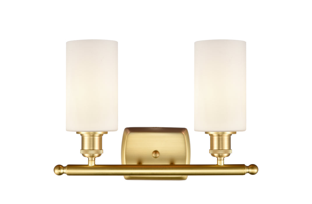 Two Light Bath Vanity from the Ballston collection in Satin Gold finish