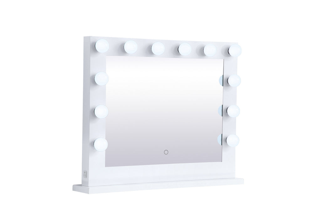 LED Mirror from the Brenda collection in White finish