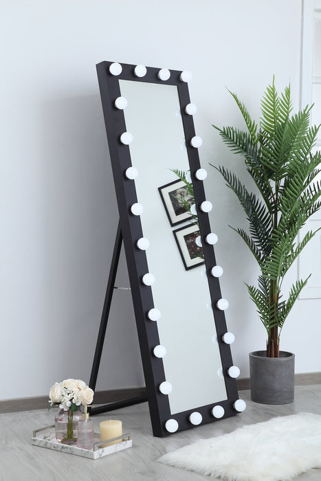 LED Mirror from the Brenda collection in Black finish