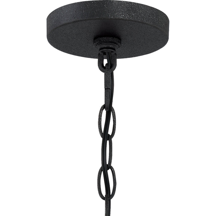 Four Light Pendant from the Brockton collection in Grey Ash finish