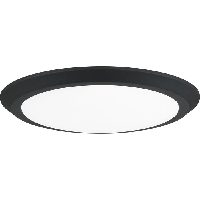 LED Flush Mount from the Verge collection in Earth Black finish