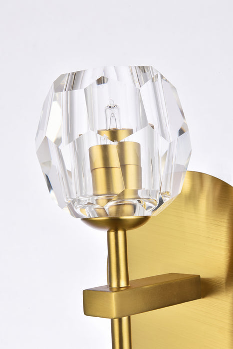 One Light Wall Sconce from the Eren collection in Gold finish