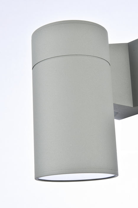 Outdoor Wall Mount from the Raine collection in Silver finish