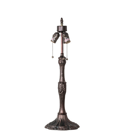 Three Light Table Lamp from the Trillium & Violet collection in Mahogany Bronze finish