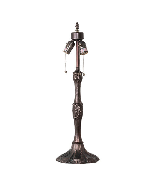 Three Light Table Lamp from the Renaissance Rose collection in Mahogany Bronze finish