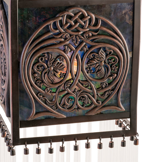 One Light Pendant from the Celtic Knot collection in Copper finish