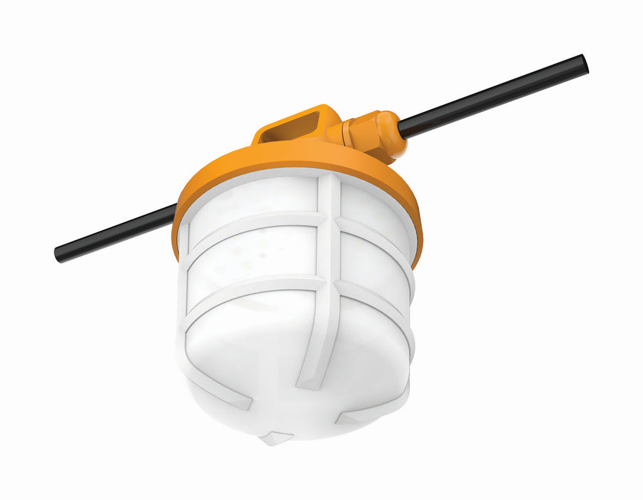 Light Bulb in Orange finish