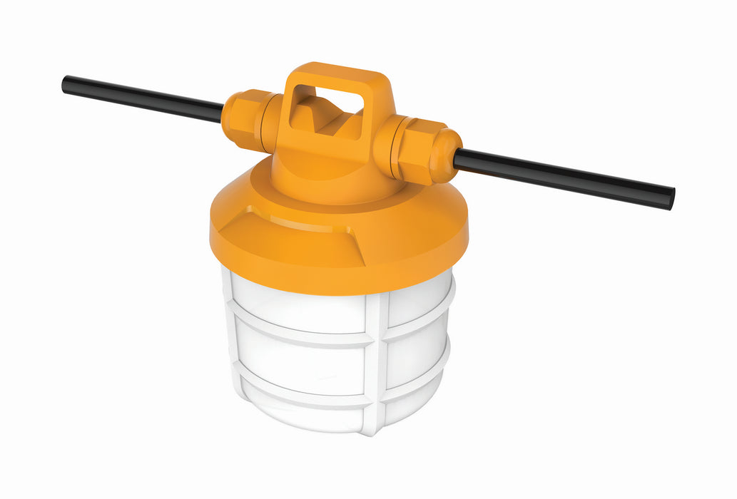 Light Bulb in Orange finish