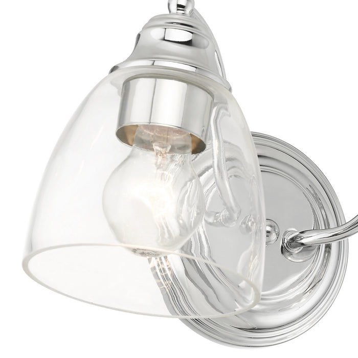 Two Light Vanity from the Montgomery collection in Polished Chrome finish