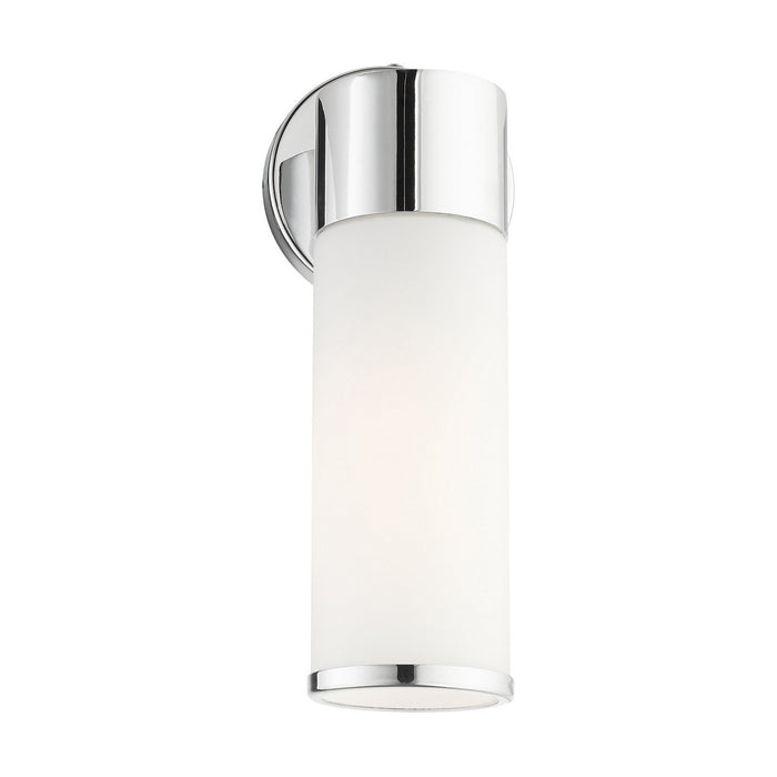 One Light Wall Sconce from the Lindale collection in Polished Chrome finish