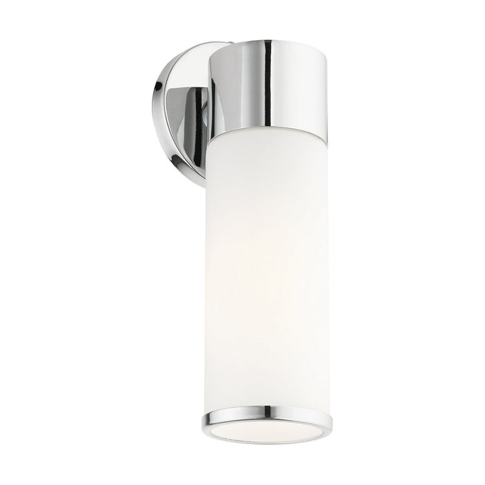 One Light Wall Sconce from the Lindale collection in Polished Chrome finish