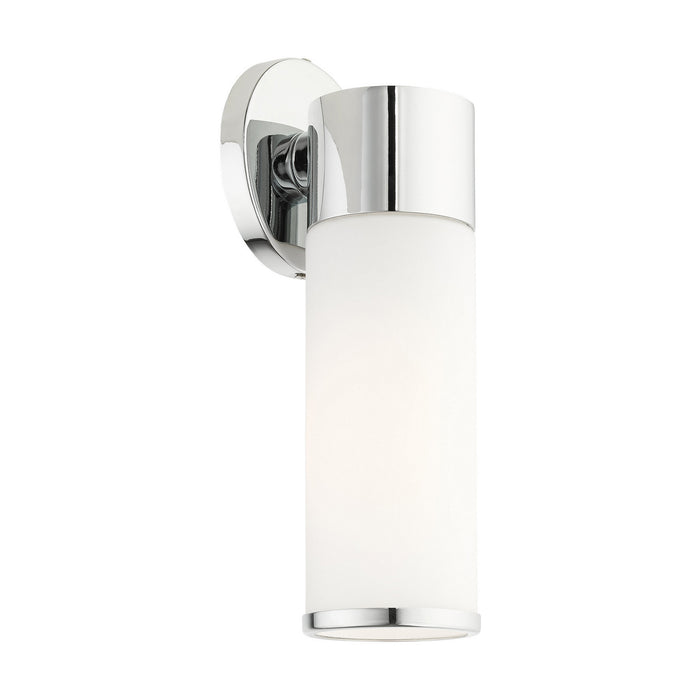 One Light Wall Sconce from the Lindale collection in Polished Chrome finish