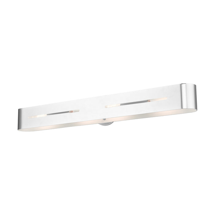 Four Light Vanity from the Ravena collection in Polished Chrome finish