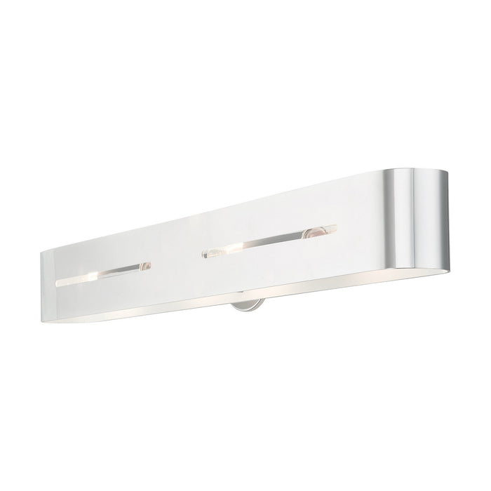 Four Light Vanity from the Ravena collection in Polished Chrome finish