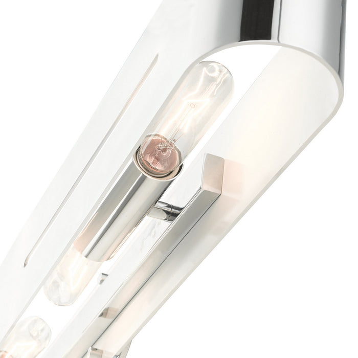 Four Light Vanity from the Ravena collection in Polished Chrome finish