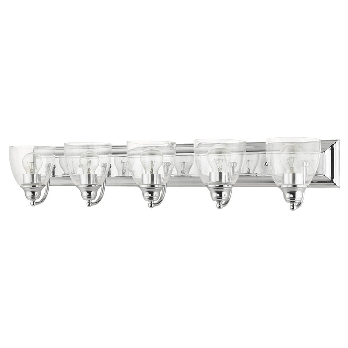Five Light Vanity from the Birmingham collection in Polished Chrome finish